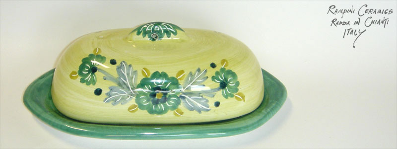 Butter dish oval (BO00) - Primula Green (PRM001)
